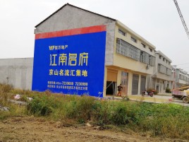 麻阳农村墙体广告在不同形式上面展现的不同特色