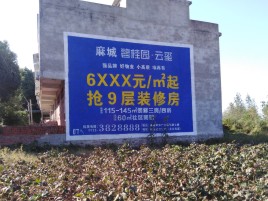 麻阳墙体广告的好处