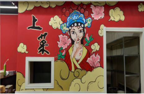 麻阳墙体彩绘的发展和应用