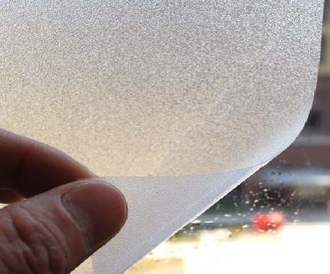 麻阳玻璃门外面粘广告用什么材料好？